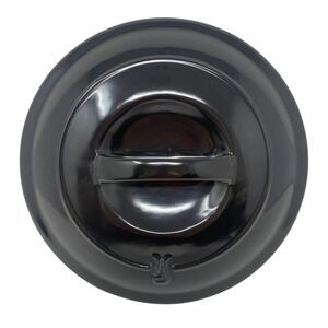 Xtrema Replacement Lid Ceramic 8"/9" Black Excellent Glossy Steam Vent